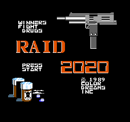 Raid 2020 (USA) (Unl) Title Screen